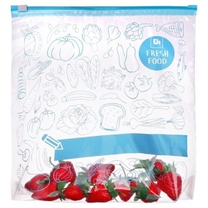 B2X, B2X - Plastikbeutel mit dichtem Verschluss für Kühl und Gefrierschrank 10er Pack, One Size, Transparent, B2X - Plastikbeutel mit dichtem Verschluss für Kühl und Gefrierschrank 10er Pack, One Size, Transparent