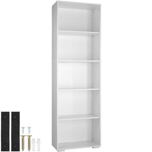 TecTake, Bücherregal Lexi 5 Fächer Bücherregal Lexi 5 Fächer