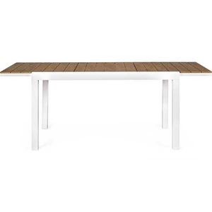 mutoni Garten Deluxe, Garten Ausziehtisch Elias 140-200x90 weiss, Garten Ausziehtisch Elias 140-200x90 weiss