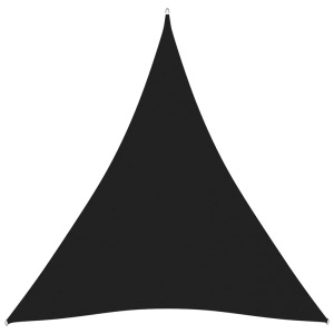 vidaXL, vidaXL Sonnensegel Oxford-Gewebe Dreieckig 4x5x5 m Schwarz, vidaXL Sonnensegel Oxford-Gewebe Dreieckig 4x5x5 m Schwarz