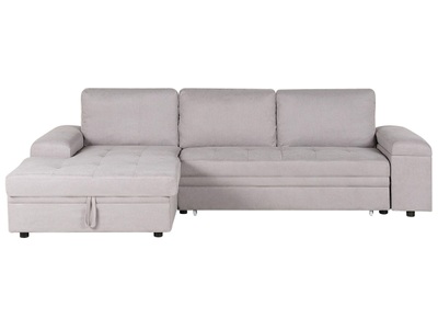 Beliani, Schlafcouch aus Polyester Modern KIRUNA Schlafcouch aus Polyester Modern KIRUNA, 
