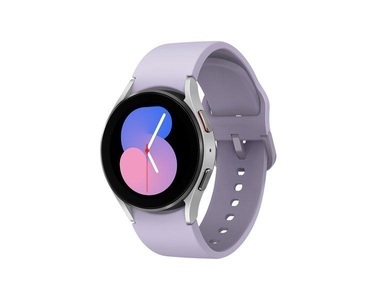 Samsung, Samsung Galaxy Watch5 Heart 40mm LTE Silver Smartwatch, Samsung Galaxy Watch5 Silver purple Strap LTE 40mm Watch 5