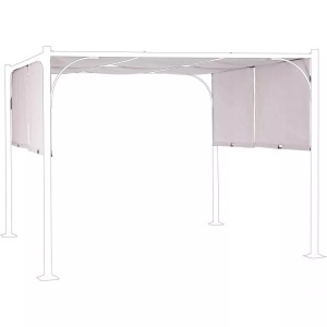 mutoni Garten Deluxe, Pavillonplane Slide 300x300 grau, Pavillonplane Slide 300x300 grau