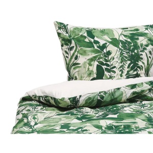 Beliani, Bettwäsche aus Baumwolle Modern GREENWOOD Bettwäsche aus Baumwolle Modern GREENWOOD