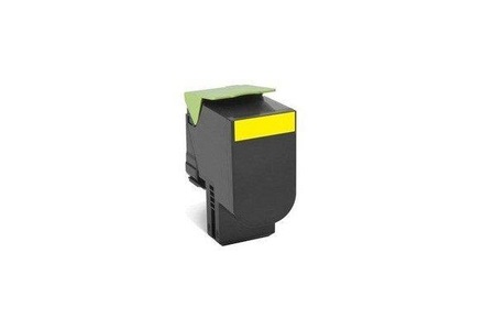 Lexmark, Toner gelb 80C2SY0, Lexmark 80C2SY0 Original Tonerkartusche Gelb