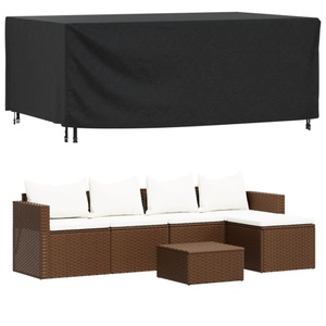vidaXL, vidaXL Gartenmöbel-Abdeckung Schwarz 240x140x90 cm Wasserdicht 420D, vidaXL Gartenmöbel-Abdeckung Schwarz 240x140x90 cm Wasserdicht 420D