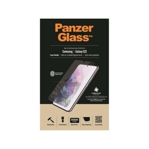 undefined, PanzerGlass 7293 Displayschutzfolie für Mobiltelefone Samsung, PanzerGlass Displayschutzglas »E2E Samsung Galaxy S22 Antibakteriel«, (1 St.)