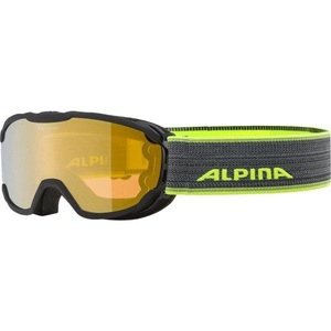 Alpina, Alpina Skibrille PHEOS Jr. HM - Black-neon Mirror Gold, Alpina Pheos JR QLite Skibrille / Snowboardbrille rauch