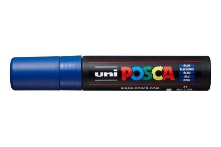 Pebeo, Pebeo Posca 15mm, uni-ball Posca Marker, 15mm, blau, PC17K blau
