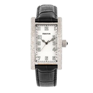 undefined, Heritor - Automatik-Armbanduhr Jefferson - Silber und Schwarz, 