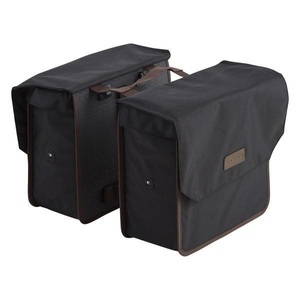 ELOPS, Doppel-fahrradtasche Gepäcktasche 500 2×20 L Schwarz Unisex Schwarz, 