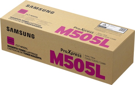 Samsung, Original Tonerpatrone magenta Samsung CLT-M505L, SU302A, Samsung Toner, rot, CLT-M505L, (3'500 Seiten)