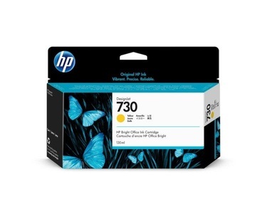 Hp, HP 730 DesignJet Druckerpatrone Gelb 130 ml, Hewlett Packard Tintenpatrone, gelb, No.730, P2V64A, (130ml)