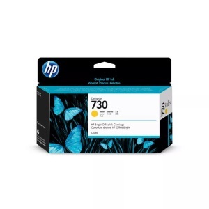 Hp, HP 730 DesignJet Druckerpatrone Gelb 130 ml, Hewlett Packard Tintenpatrone, gelb, No.730, P2V64A, (130ml)