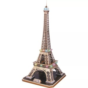 Revell, Revell 3D-Puzzle Eiffelturm LED-Edition 00150, 
