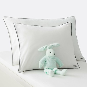 LA REDOUTE INTERIEURS, Unifarbener Baby-Kissenbezug aus Baumwolle Unifarbener Baby-Kissenbezug aus Baumwolle, La Redoute Intérieurs - Unifarbener Baby-Kissenbezug aus Baumwolle, Unifarbener Baby Kissenbezug aus Baumwolle, 40 x 60 cm, Weiss