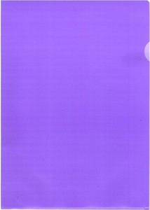 Büroline, BÜROLINE Sichtmappen PP A4 667306 violett, matt 10 Stück, Büroline Sichthülle A4 Violett matt, 10 Stück