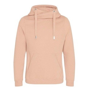 Awdis, Cross Neck Kapuzenpullover Herren Nude XS, AWDis - Cross Neck Kapuzenpullover, für Herren, Nude, Größe XS