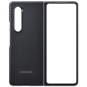 Samsung, SAMSUNG Aramid Standcover - Schutzhülle (Passend für Modell: Samsung Galaxy Z Fold3 5G), 