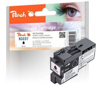 Peach, Peach Tintenpatrone schwarz kompatibel zu Brother LC-3237BK, 