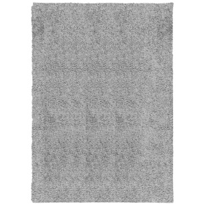 vidaXL, vidaXL Shaggy-Teppich PAMPLONA Hochflor Modern Grau 120x170 cm