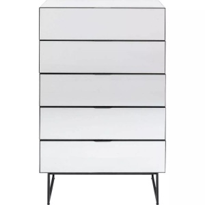 Kare Design, Kommode Soran schwarz 65x114, Kommode Soran schwarz 65x114