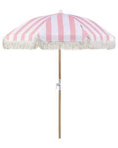 Beliani, Sonnenschirm aus Polyester Retro MONDELLO Sonnenschirm aus Polyester Retro MONDELLO