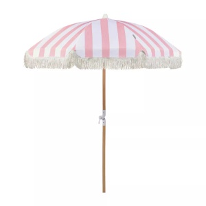 Beliani, Sonnenschirm aus Polyester Retro MONDELLO Sonnenschirm aus Polyester Retro MONDELLO