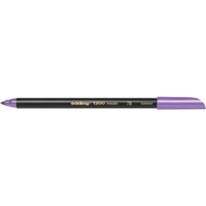 edding, Edding Fasermaler E-1200 4-1200078 Violett metallic 1 mm, 3 mm 1 St., Edding 1200, Faserschreiber, 1-3mm, violett, 1200-78