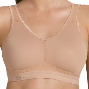 Anita, Light & Firm - Sport Bh Damen Nude E/75, ANITA Damen Sport-BH Light&Firm Medium Support beige | 75E
