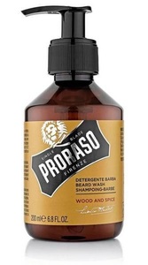 Proraso, Proraso Shampoing-Barbe Holz & Gewürz, Proraso Yellow Line Beard Shampoo Wood & Spice 200 ml
