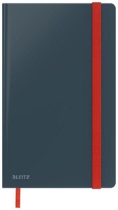 Leitz, LEITZ Notizbuch Cosy A5 4481-00-89 liniert, 90g grau