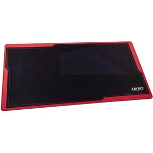 NITRO CONCEPTS, Nitro Concepts DM12 Gaming-Mauspad Schwarz, Rot, 