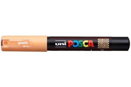 uni-ball, UNI-BALL Posca Marker 7mm PC1M L.ORANG orange clair, uni-ball Posca Marker, 0.7mm, orange clair, PC1M L.ORANG