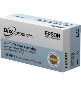 Epson, Epson Tinte PJIC2(LC) PP-100 Original Light Cyan C13S020448, EPSON EPSON PJIC2 Druckerpatrone cyan/hell passend für: Discproducer PP 100 AP;Discproducer PP 100 II;Discproducer PP 100 II BD;Discproducer PP 100 III;Discproducer PP 100 N;Discproducer PP 100 N Network;Discproducer PP 100 N Security;Discproducer P