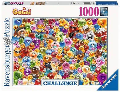Ravensburger Verlag, Ganz viel Gelini (Puzzle), Puzzle Ravensburger Challenge Ganz viel Gelini 1000 Teile