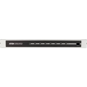ATEN, ATEN VS0801H-AT-G 8 Port HDMI-Switch über PC steuerbar, mit Fernbedienung 1920 x 1080 Pixel, ATEN VS0801H HDMI-A/V-Switch mit 8 Ports und Infrarot-Fernbedienung