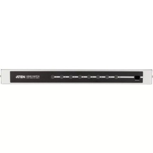ATEN, ATEN VS0801H-AT-G 8 Port HDMI-Switch über PC steuerbar, mit Fernbedienung 1920 x 1080 Pixel, ATEN VS0801H HDMI-A/V-Switch mit 8 Ports und Infrarot-Fernbedienung