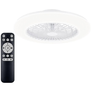 Philips, Philips Amigo Deckenventilator 20 W, 42 W (Ø x H) 490 mm x 137 mm Weiß, Philips Lighting Amigo Deckenventilator 20 W, 42 W (Ø x H) 490 mm x 137 mm Weiß