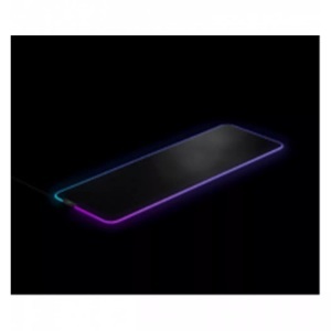 Steelseries, Steelseries QcK Prism Cloth XL Gaming-Mauspad Beleuchtet Schwarz, RGB, Steel Series Gaming-Mausmatte Qck Prism Cloth XL Schwarz