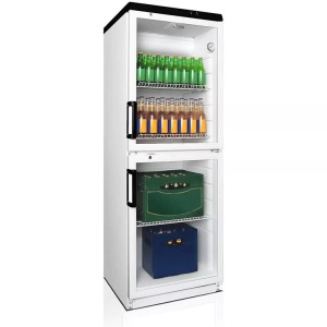 Whirlpool, Whirlpool ADN 230/2 Gewerbekühlschrank, Whirlpool Gewerbekühlschrank ADN 230/2 mit Glastür