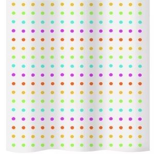 Diaqua, diaqua Duschvorhang Point, Diaqua - Duschvorhang Textil Point, 180X240CM, Multicolor