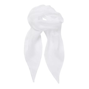 Premier, Chiffon Halstuch Damen Weiss ONE SIZE, PREMIER - Chiffon Halstuch, für Damen, Weiss, One Size