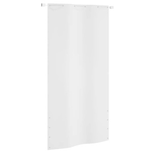 vidaXL, vidaXL Balkon-Sichtschutz Weiß 120x240 cm Oxford-Gewebe, vidaXL Balkon-Sichtschutz Weiß 120x240 cm Oxford-Gewebe