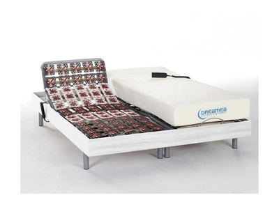 DREAMEA, Matratzen elektrischer Lattenrost Matratzen elektrischer Lattenrost, DREAMEA - Matratzen elektrischer Lattenrost, 70X190CM, Weiss