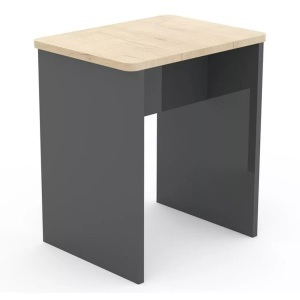VCM, Holz Sitzhocker Würfel Fußablage Beistelltisch Esal Holz Sitzhocker Würfel Fußablage Beistelltisch Esal, VCM - Holz Sitzhocker Würfel Fußablage Beistelltisch Esal, 40cm, Beige Medium