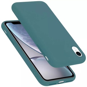 Cadorabo, Hülle für Apple iPhone XR TPU Silikon Liquid, Cadorabo - Hülle für Apple iPhone XR TPU Silikon Liquid, Grün