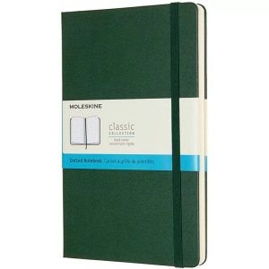 undefined, Moleskine Notizbuch, Large, A5, Punktraster, Hard Cover, Myrtengrün, Moleskine Notizbuch, Large, A5, Punktraster, Hard Cover, Myrtengrün