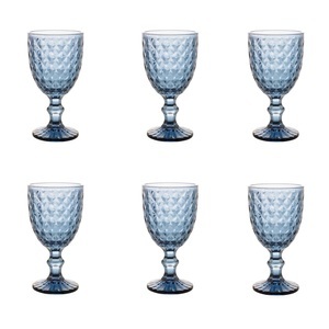 Bon Gourmet, Blaues Glas Set 6 Blaues Glas Set 6, 