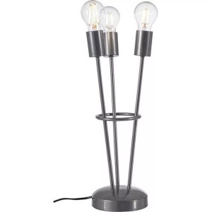 mutoni lifestyle, Tischleuchte Fiaccola silber, Tischleuchte Fiaccola silber